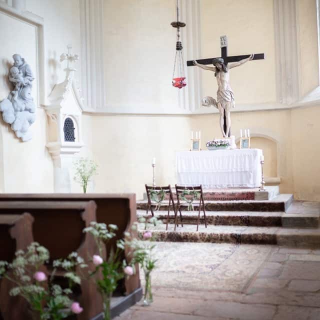 Zeremonien Ort in der Schlosskirche